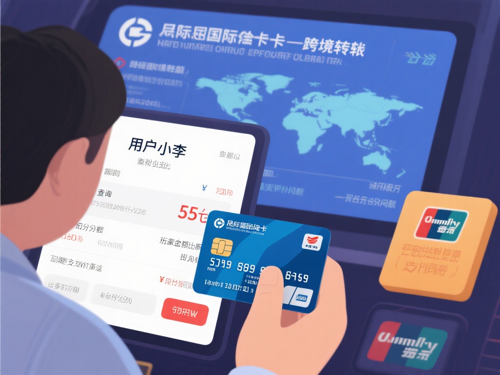 以一位用户小李的案例为例，他在使用某国际银行卡进行