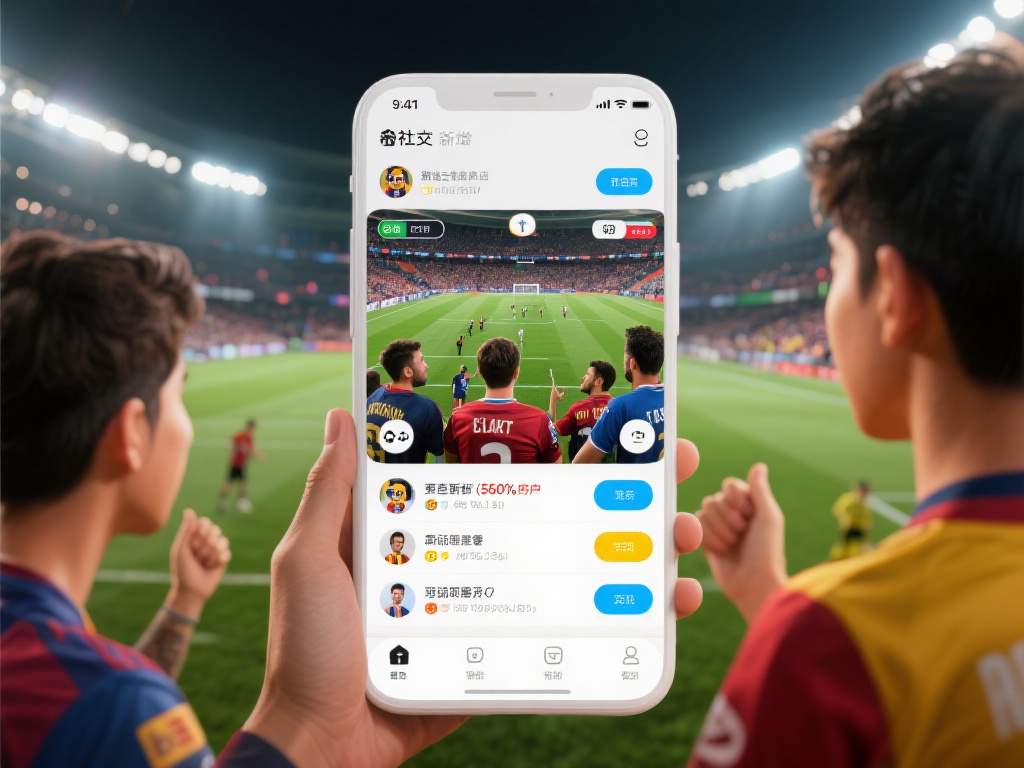 第二大亮点是新增的社交互动功能。用户不仅可以观看赛